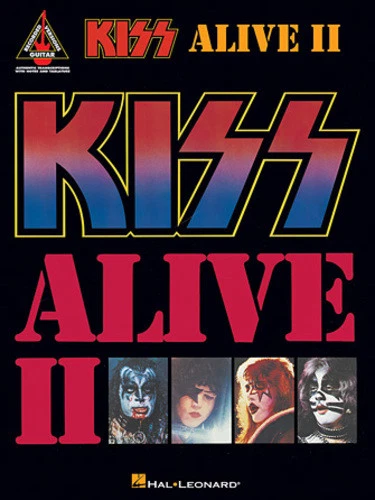 KISS GUITAR TAB / TABLATURE / ***BRAND NEW*** / KISS ALIVE II / KISS SONGBOOK - Image 1 of 3