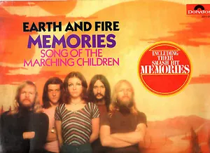 EARTH AND FIRE MEMORIES / SONG OF THE MARCHING CHILDREN.ORIG GERMAN PSYCH LP.VG+ - Picture 1 of 9