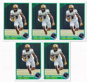 (5) Luther Burden III 2025 SCORE ANNIVERSARY ROOKIE LOT #6 CHICAGO BEARS - Picture 1 of 1