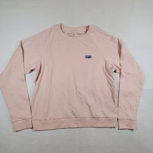 Patagonia Herren Regenerative Bio-Baumwolle Rundhalsausschnitt Sweatshirt Gr. Small Rosa - Bild 1 von 8