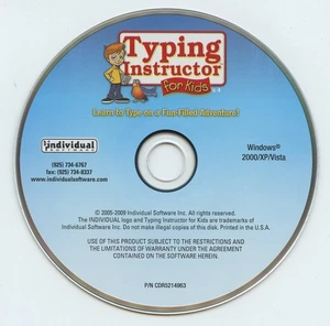 Typing Instructor for Kids PC CD-ROM Disc Only - Picture 1 of 1