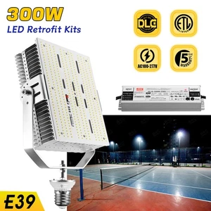 300 Watt LED Retrofit Kits Light Commercial Shoebox Replacement Fixture -42000LM - Picture 1 of 9