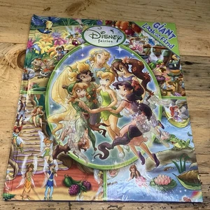 GIANT Look and Find Book Disney Fairies Tinker Bell Pixie Hollow Hardcover - Foto 1 di 16