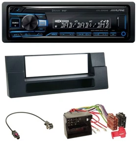 Alpine USB Bluetooth DAB MP3 Autoradio für BMW X5 E53 5er E39 Quadlock Ablagefac - Bild 1 von 10