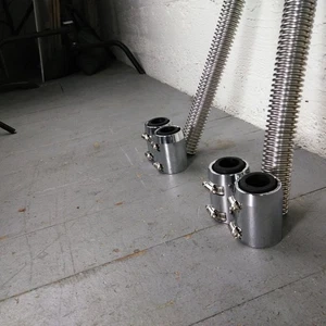 1948 - 1956 F1 or F100 Ford Truck 48 Stainless Steel SS Radiator Hoses Kit - Picture 1 of 5