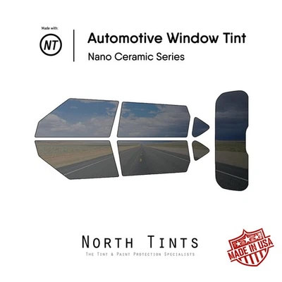 Película de tinte de ventana precortada nano cerámica vidrio automotriz para Kia Soul 2014-2019 Foto 1 de 4