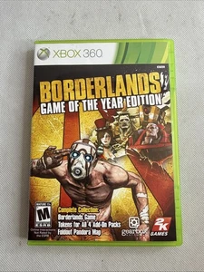 Borderlands Spiel des Jahres (Xbox 360, 2010) komplett mit Handbuch & Hülleneinlagen - Bild 1 von 7