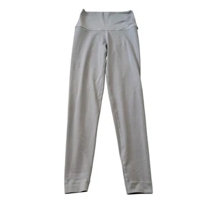 SET ACTIVE Gris Pull On 25" Entrepierna Leggings Entrenamiento Gimnasio Para Mujer Talla Pequeña - Imagen 1 de 4