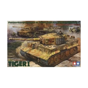 TAMIYA WWII Tank Model 1/35 Tiger I Late Version NM - Picture 1 of 1