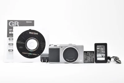 RICOH GR II 16.2 MP Compact Digital Camera Silver Edition [Exc+++] #A - Image 1 of 4