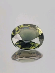 Tourmaline 1.55 Carat Untreated Certified African Deep Green certified Nampula - Picture 1 of 6