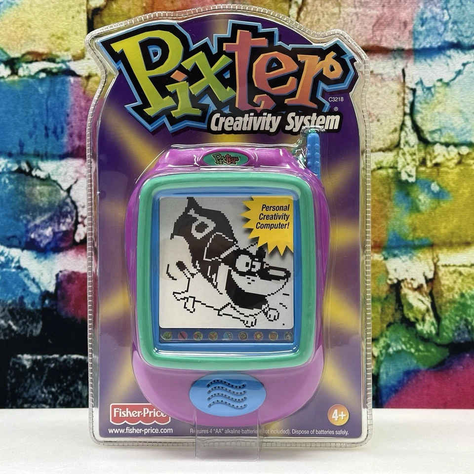 Nuevo Sistema de Creatividad Pixter C3218 Fisher-Price 2003 Vintage Niños Niño Sellado Foto 1 de 4