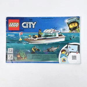 Lego City 60221 Tauchyacht NUR Anleitung - Bild 1 von 4