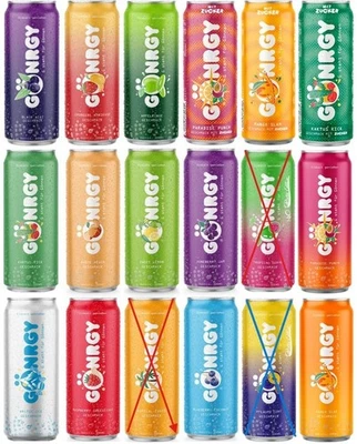 Gönrgy Energy by Montanablack  Alle 15 Sorten 15er Pack EINWEG Pfand - Bild 1 von 4