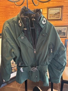 Bogner Green and Black Ski Jacket 8 - Picture 1 of 8