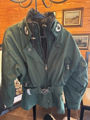 Bogner Green and Black Ski Jacket 8 - Image 1 of 4