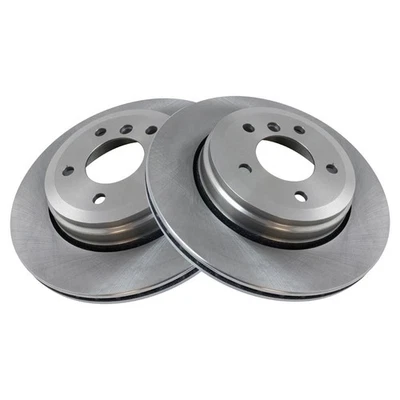 Rear Brake Rotors Set For 2004-2007 BMW 525i 2008-2010 528i 530i - Image 1 of 4