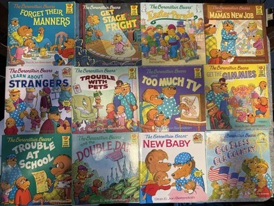 Lot of 12 Berenstain Bears Softcover Books by Stan & Jan Berenstein - Image 1 of 2