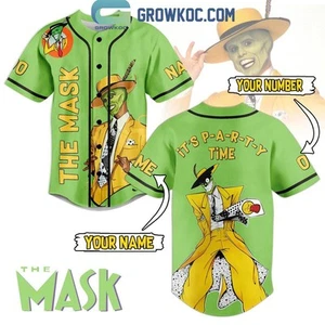 The Mask Movie It Party Time Personalized baseball jersey, 3d gift,2025 hot - Picture 1 of 2