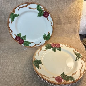 3er SET, FRANZISKANISCHER APFEL SPEISETELLER 10 1/2" - HERGESTELLT IN KALIFORNIEN - Bild 1 von 4