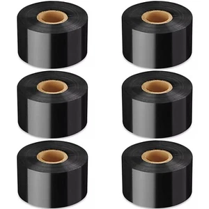 Thermal Transfer Ribbon 2 Inches X 984 Ft 6 Pack - Picture 1 of 9