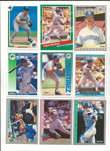 Lot of 37 Different Edgar Martinez Baseball Cards - HOF - Picture 1 of 10