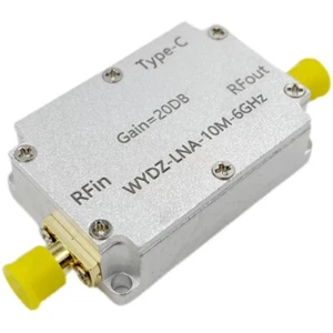 10M-6GHz Low Noise Amplifier Gain 20DB LNA RF Signal Driving Receiver - Picture 1 of 6