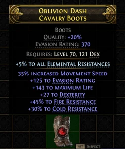 Lightning Spear Boots Starndard SC Path of Exile 2 PC PS XBOX PoE - Picture 1 of 1