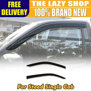 Luxury Weather shields for Great Wall Steed Single Cab 2016-2020 2pcs - Picture 1 of 8