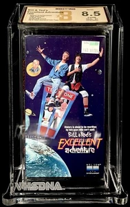 VHS 1989 Bill and Ted’s Excellent Adventure -*8.5 GRADE, NELSON WM, FIRST PRINT* - Picture 1 of 2