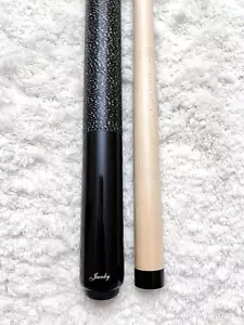 IN STOCK, stecca da biliardo Jacoby Signature Series, CUSTODIA RIGIDA GRATUITA e tappi articolati (nero) - Foto 1 di 13