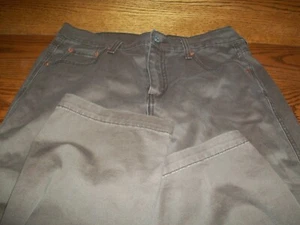 Levis Womens Size 14 Brown Denim Jeans Classic Capri High Rise Stretch NICE- - Picture 1 of 3