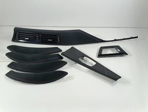 BMW LHD F30 F31 F32 F34 F36 F80 F82 F84 ALCANTARA M Stitching Interior Trim Kit - Picture 1 of 12