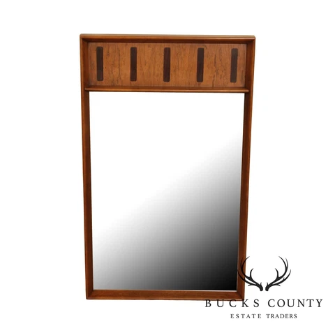 Lane Mid Century Modern Pecan & Rosewood Mirror Cover