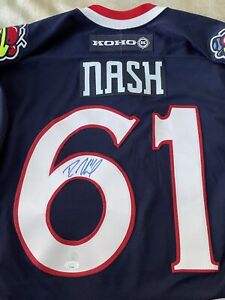 Rick Nash Signed Autographed Vintage Koho Jersey Columbus Blue Jackets JSA COA