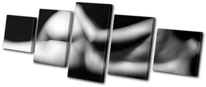Quadro Erotico Nudo Signora NUDI MULTI TELA ARTE DA PARETE Stampa VA - Foto 1 di 1