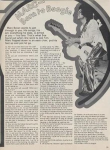 T.Rex Interview/Article UK 1973 LUSCIOUS - Picture 1 of 1