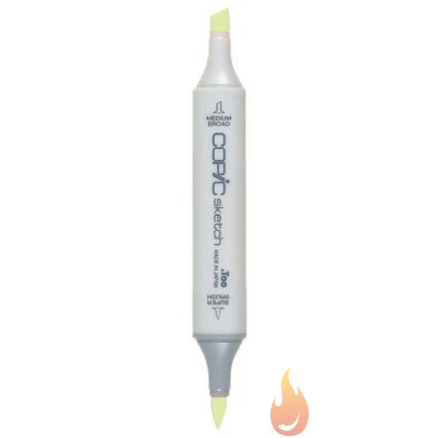 Copic SKETCH Marker Oval Body YELLOW GREEN Colors YG Colors SELECT COLOR