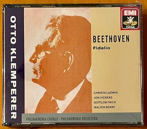 KLEMPERER Beethoven Fidelio  EMI DRM CD 1989 BOX SET  RARE  STILL SEALED - Bild 1 von 2