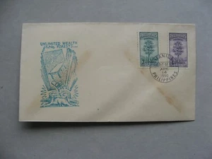 PHILIPPINES, cover FDC 1950, forest trees - Picture 1 of 2