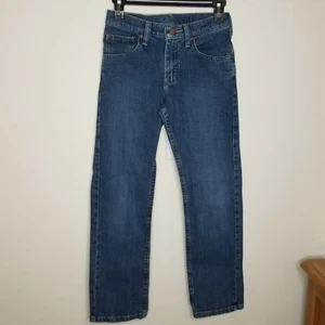 Boys Lee Premium Select Bue Jeans Size 12 Reg Denim Adjustable Waist Youth - Picture 1 of 9