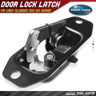 Cierre de maletero de puerta trasera para Chevrolet Silverado 1500 GMC 2007-2018 con parachoques Foto 1 de 4