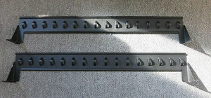 2 x APC 870-5319B-R3-V0 Cable Retention Bracket Black 19" Without Screws - Picture 1 of 1