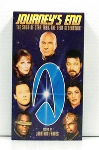 JOURNEY'S END The Saga Of Star Trek The Next Generation VHS Host Jonathan Frakes - Picture 1 of 2