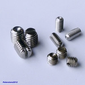 Goupilles filetées DIN 438 acier inoxydable V2A fente M3 M4 M5 M6 M8 vis à mât - Photo 1/1
