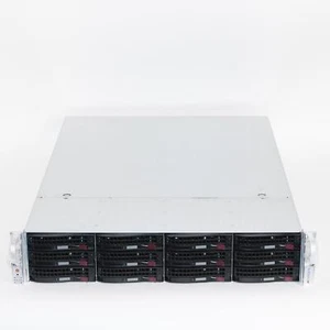 Supermicro CSE-826BE1C-R920LPB 12-Bay 3.5" SAS3 12Gbps 2U Server Chassis w/ NVME - Picture 1 of 5