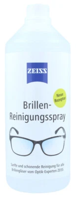 MARKENLOS Zeiss Brillenreinigungsspray 1 Liter Nachfüllflasche | Brillenspray 1000ml | NEU