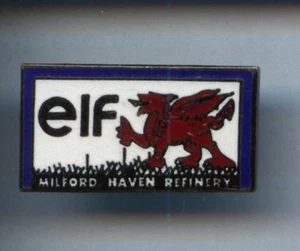 RARE PINS PIN'S .. PETROLE OIL / ELF MILFORD UNITED KINGDOM DRAGON ¤7K - Picture 1 of 1