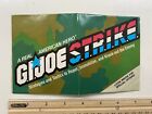 Vintage 1986 GI JOE STRIKE Foldout Order Form / Catalog, ARAH, Hasbro
