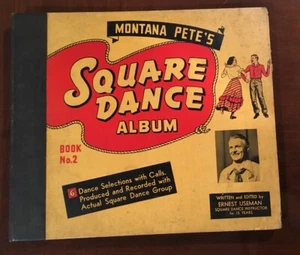 Montana Pete’s Square Dance Album Records Book #2 6 Songs With Calls 33 1/3 RPM - Picture 1 of 11
